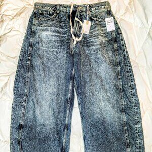 Good American Black and Gray Women Jeans